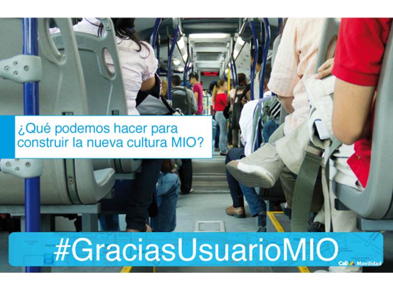 Metro Cali presenta nueva campa�a para promover la cultura MIO