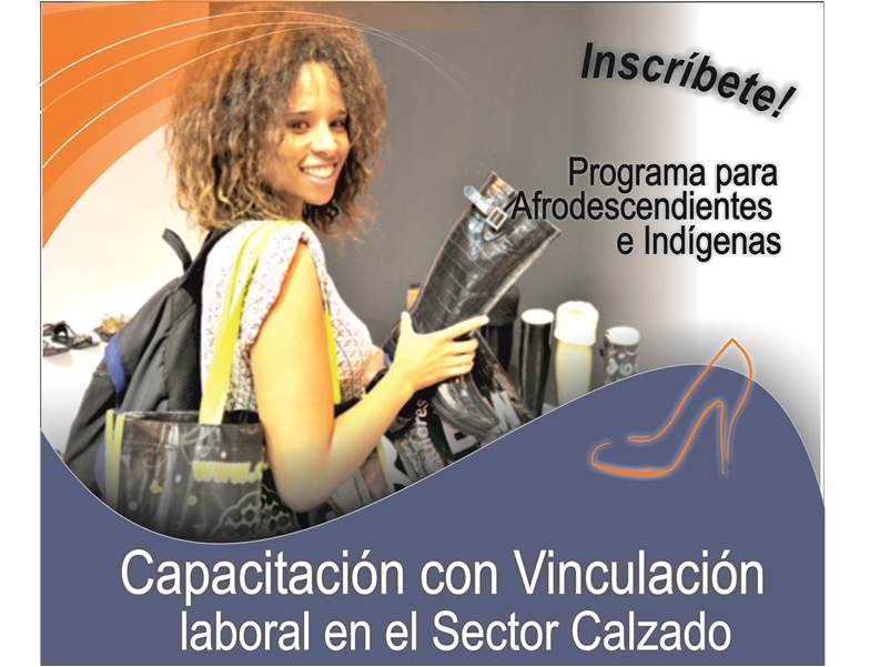Afrodescendientes e ind�genas se capacitar�n en elaboraci�n de calzado y marroquiner�a