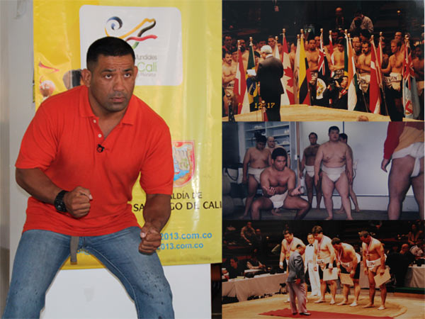 Cali tiene a una vieja gloria de sumo en el pa�s: esta disciplina estar� en los Juegos Mundiales