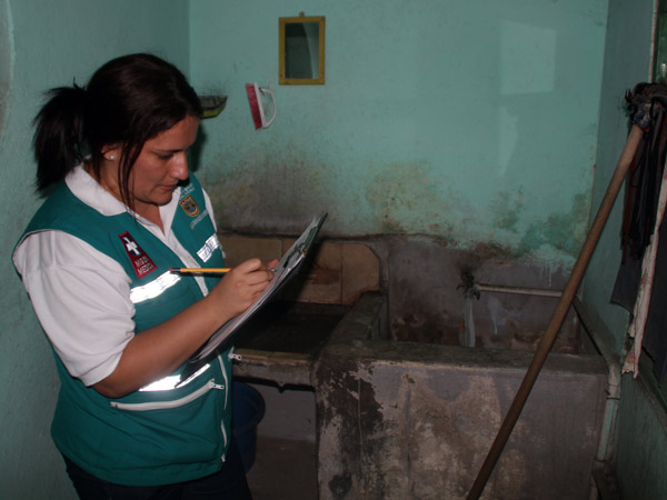 Exitosa gran jornada de eliminaci�n de criaderos del transmisor del dengue en el oriente