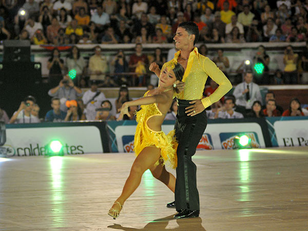 La presea de oro en baile deportivo se qued� en Colombia
