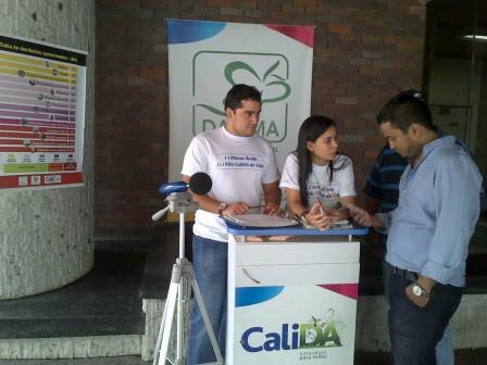 DAGMA socializa campa�a  (-) Ruido (+) CaliDa de Vida