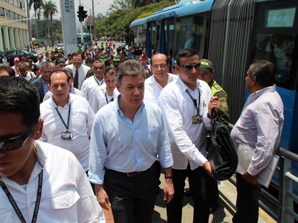 Presidente Santos invita a usar masivamente el M�O
