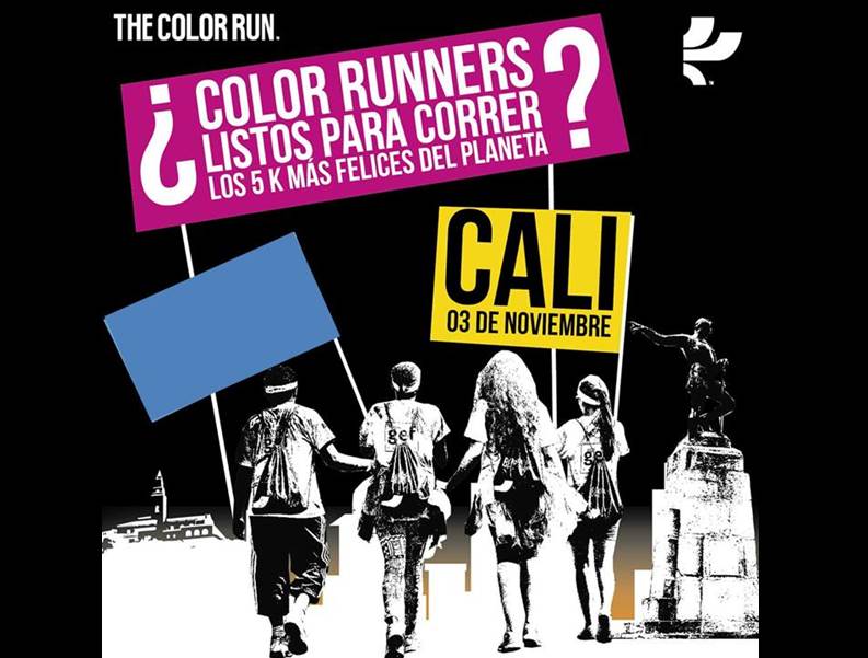 Lanzan este jueves en Cali la carrera �The Color Run�