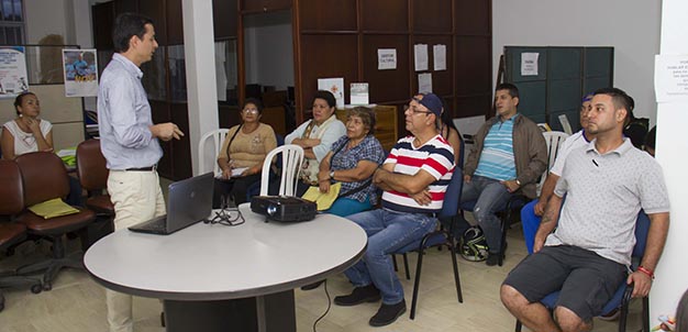 L�deres de la Comuna 1 fueron capacitados en procedimientos disciplinarios