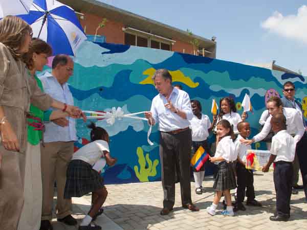 D�a memorable para Cali con obras inauguradas por el Presidente y el Alcalde