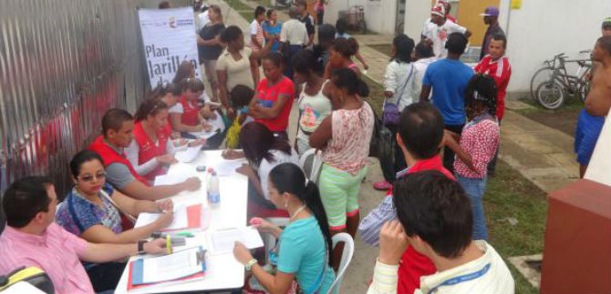Seis secretar�as de Cali hacen gesti�n social permanente en el jarill�n