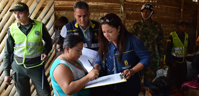 Afectados por incendio en Las Palmas podr�n recuperar sus documentos de identidad