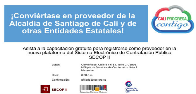 Este jueves se capacitar�n proveedores del Municipio en manejo del Secop II