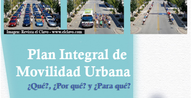 Invitan a conferencia Plan Integral de Movilidad Urbana, este mircoles