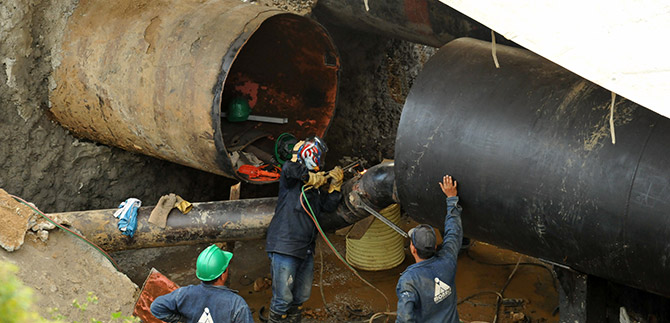 Afinan plan para atender suministro de agua en el sur de Cali, este fin de semana