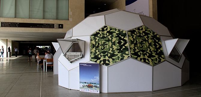 Feria Tecnolgica lanz como novedad cabaas porttiles