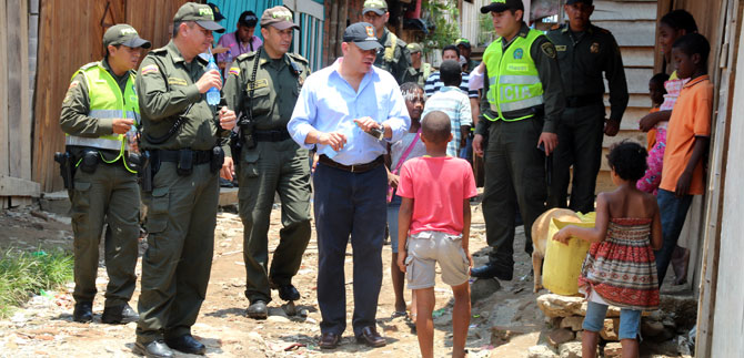 Intervienen El Vergel  para realizar accin social que contrarreste la inseguridad