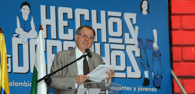 Estado insta a actores armados a no involucrar a menores en el conflicto