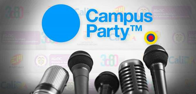Campus Party 2014 convoca a rueda de prensa, para este mircoles 30 de abril
