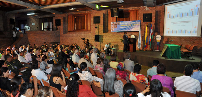 Foro de cultura ciudadana, este lunes 5 de mayo
