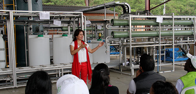 Planta de lixiviados de Navarro tiene un avance del 75 %: Dagma