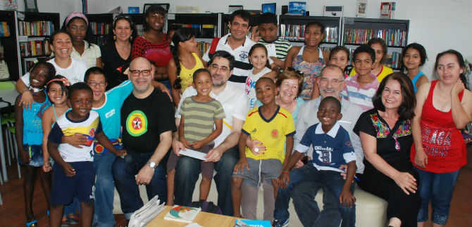 Se inicia primer encuentro de bibliotecas de Barcelona y Cali, este lunes