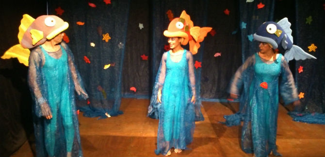 El Pez Arco�ris, este s�bado en el Teatro El Tel�n