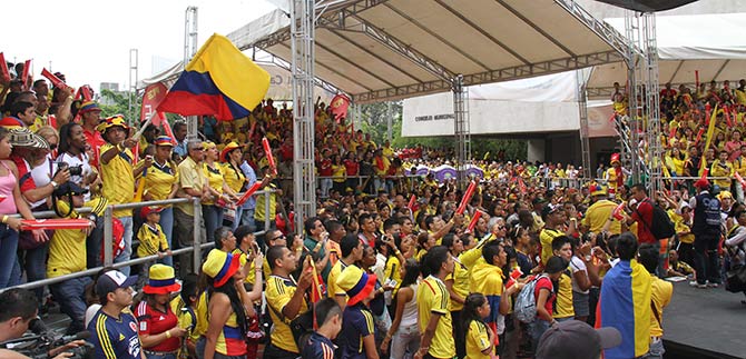 Alcalde llama a la cordura por la celebracin de la victoria de Colombia