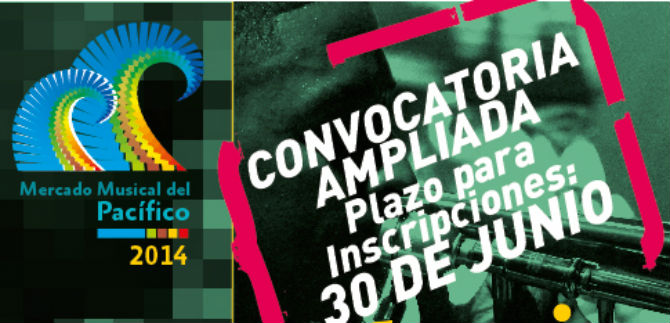 Se acerca el cierre de la convocatoria del Mercado Musical del Pac�fico 2014