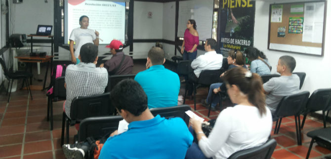 Dagma capacita a los sectores generadores de ruido