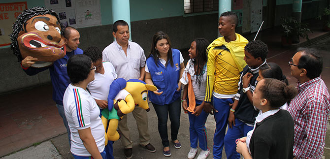 Hemos cambiado y queremos contarlo a todos: facilitadores de paz de La Salle