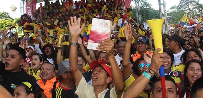 Clasifique o no Colombia, la vida debe continuar: alcalde Rodrigo Guerrero