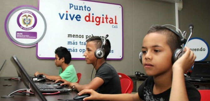 A Cali llegarn dos nuevos puntos Vive Digital Plus