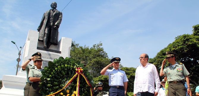 Cali honr el Veinte de Julio en San Nicols, este domingo
