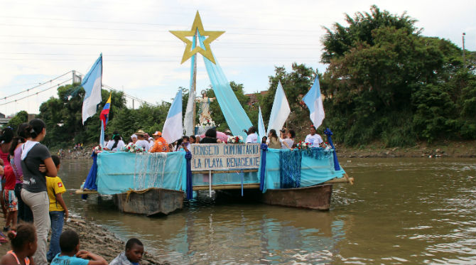 Esta tarde, balsada y procesin a la Virgen de la Asuncin, tradicin del Petronio