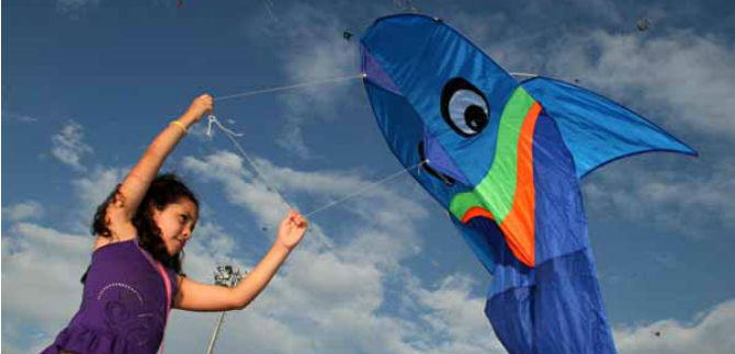 Este domingo es la fiesta del aire del festival de cometas