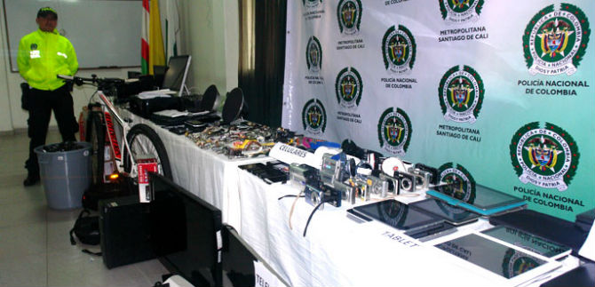 Fuerte golpe al crimen en Cali; desmantelada banda de hurto a celulares