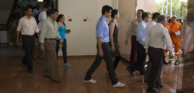 Este viernes autoridades cale�as realizar�n simulacro de evacuaci�n del CAM