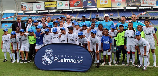 Real Madrid recibir� visita de ni�os cale�os en diciembre