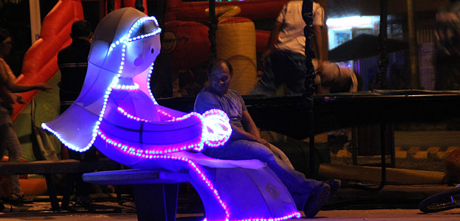 Ensayos dejan entrever la magia del alumbrado que se encender en Cali este domingo