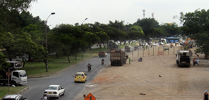 Ruta A34 del MIO modifica recorrido por obras en Paso del Comercio