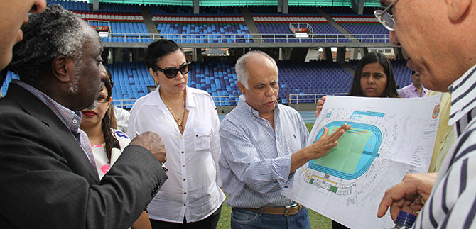 Federacin de Atletismo reconoce esfuerzo del Alcalde para Mundial de Menores