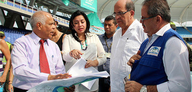 Administraci�n ha cumplido con obras en el estadio, dice Contralor�a
