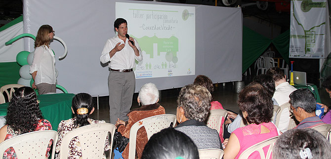 Comerciantes participan de socializaci�n del Corredor Verde