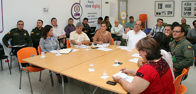 Autoridades resaltan disminucin de homicidios en un 33% en la comuna 13