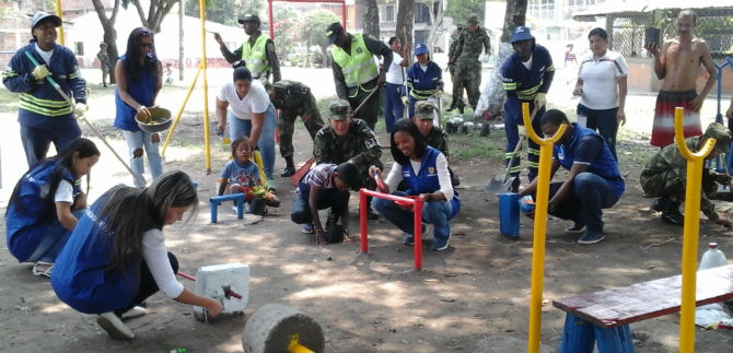 Estudiantes de Ieti Luz Aidee Guerrero disfrutan de un mejor entorno