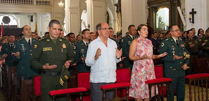 Alcalde de Cali or� por la paz y la reconciliaci�n nacional, en el D�a de las V�ctimas