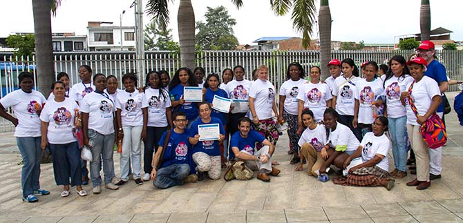 Semillas del proyecto social  Yo No par� para la muerte empezaron a dar fruto