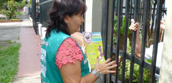 Salud Municipal ha intervenido12.524 predios para prevenir dengue y chikungua