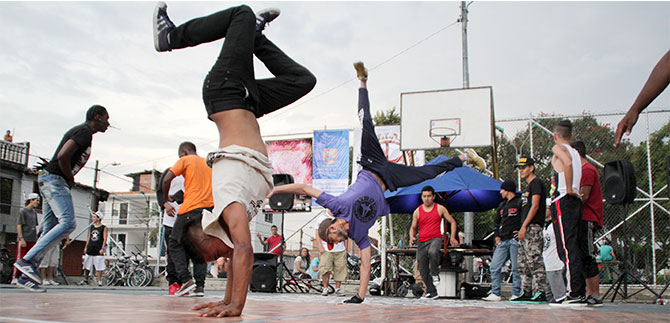 Batallando en Paz termin celebracin del Da de la Danza