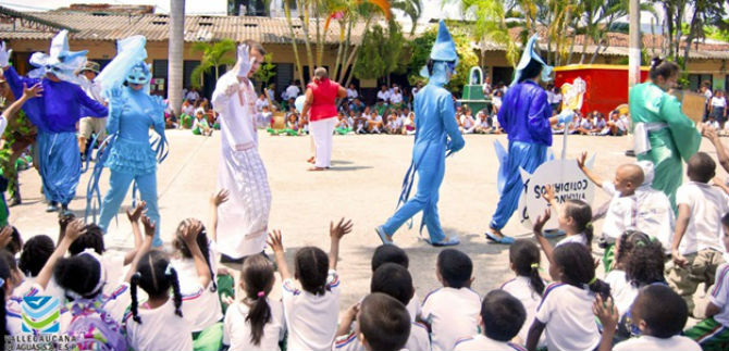 Instituci�n Educativa Potrero Grande disfruta de cultura del agua