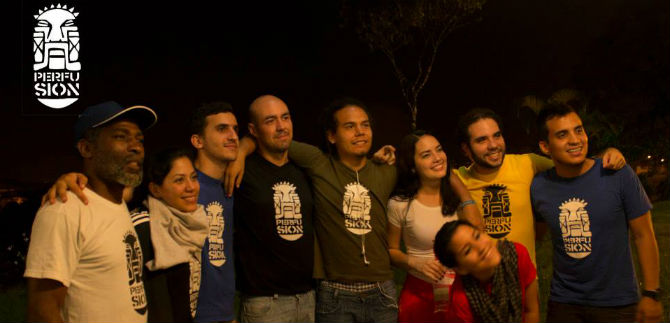 El grupo musical Perfusi�n llega a los Jueves del Sam�n