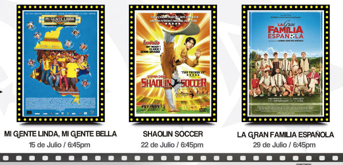 Encuentros de Comedia, en las Noches de Cine en Los Cristales