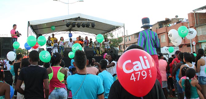 El oriente de Cali tambi�n celebr� cumplea�os de la ciudad